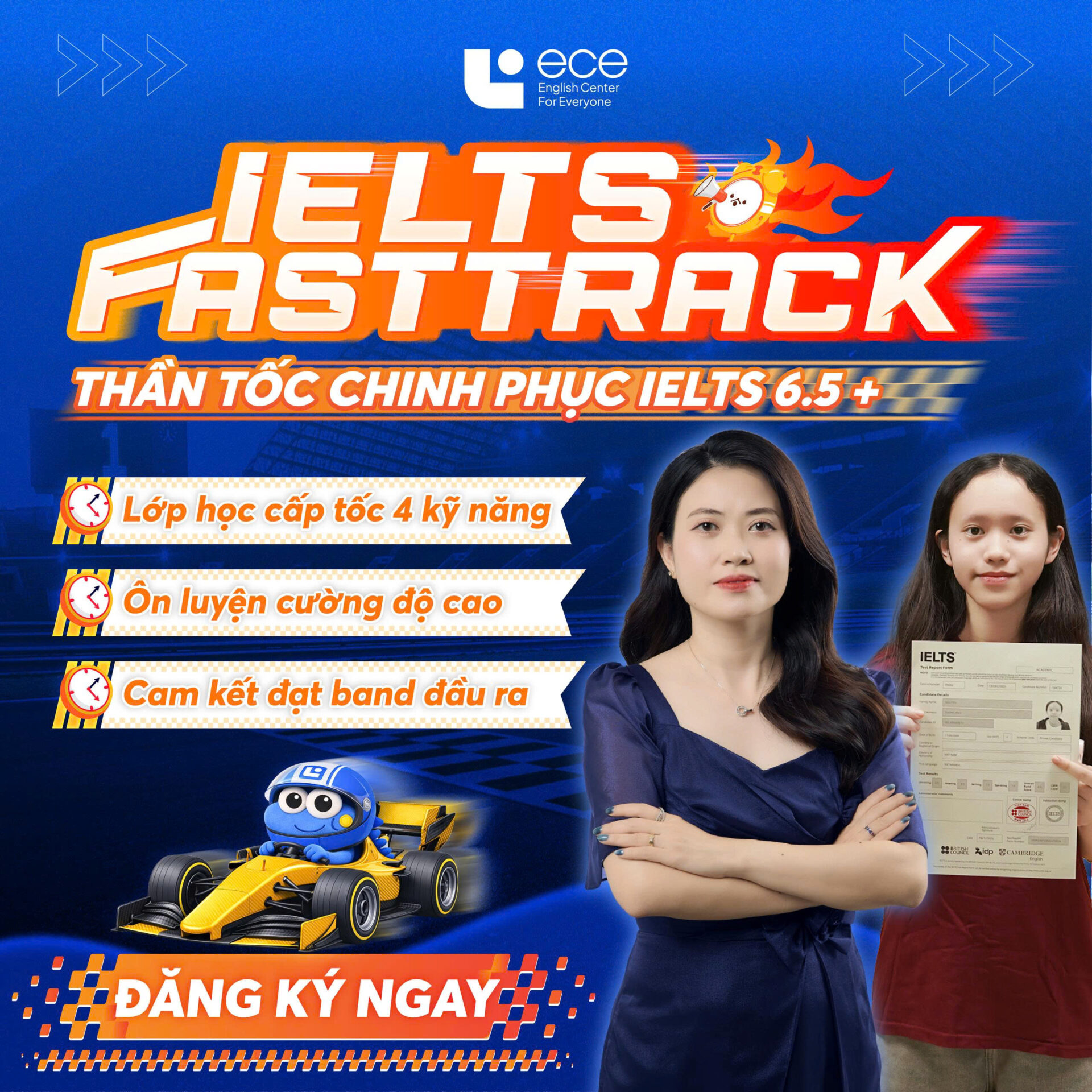 Khai giảng khóa IELTS Fast Track tại ECE