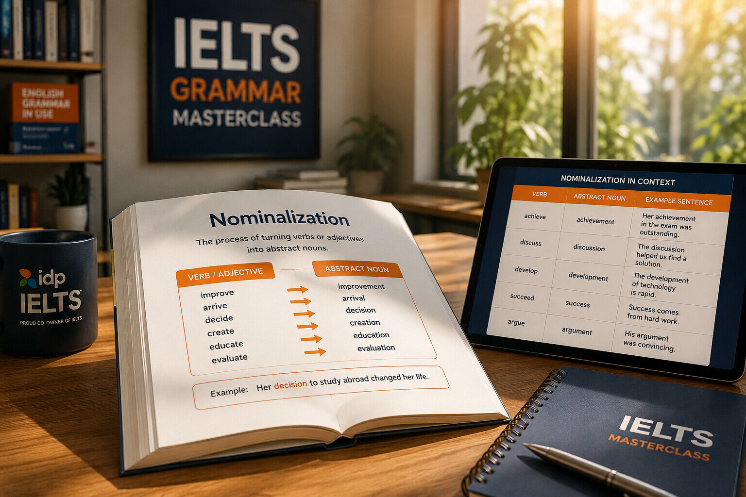 Bí kíp dùng Danh từ hóa nâng band IELTS Writing & Speaking