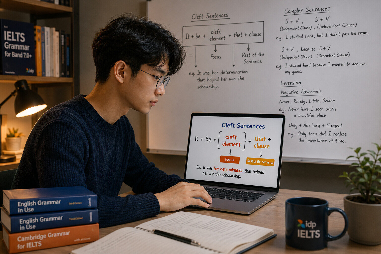 Cách dùng Câu chẻ ăn trọn điểm Ngữ pháp IELTS Writing & Speaking