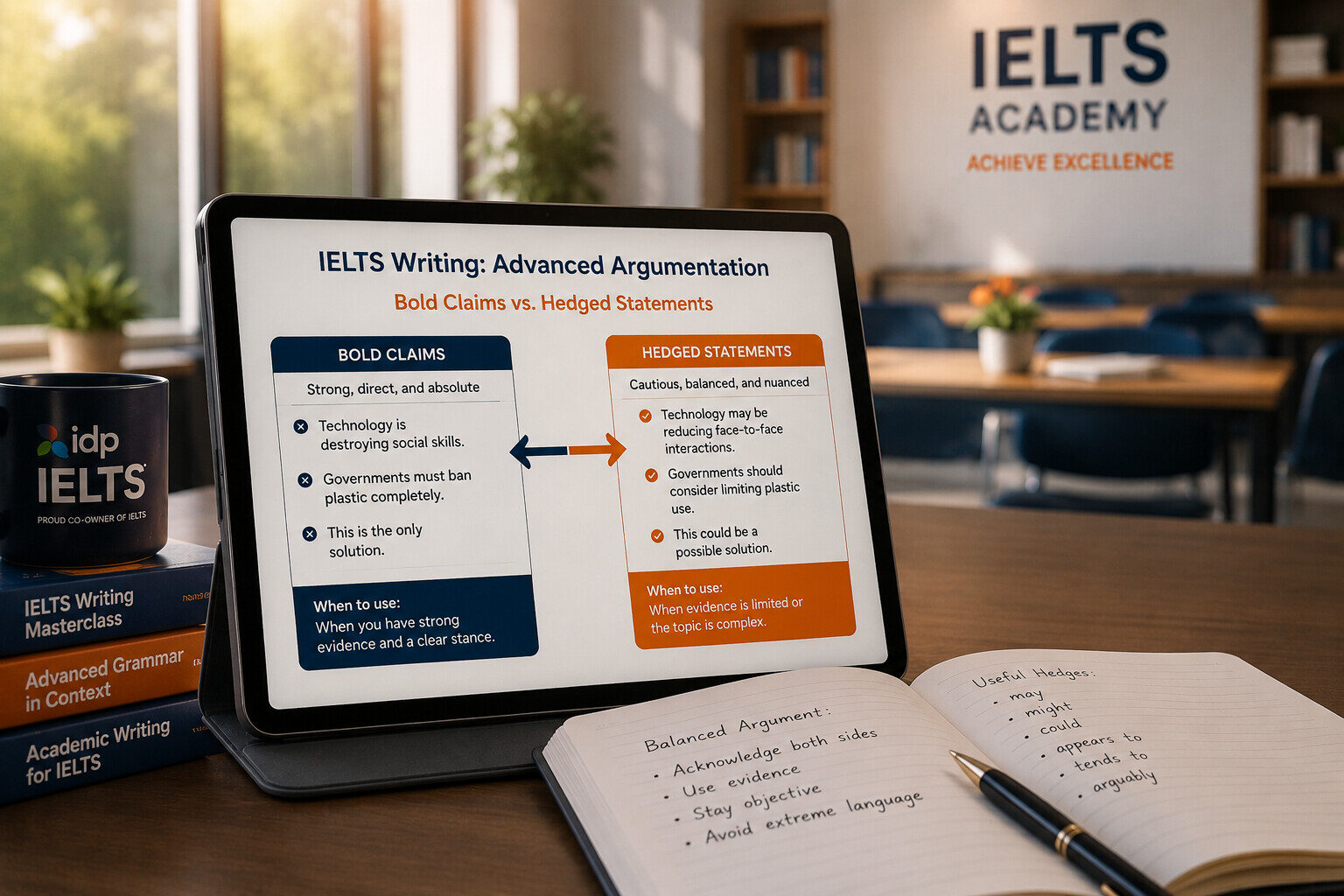 Cách dùng kỹ thuật Hedging nâng band IELTS Writing Task 2