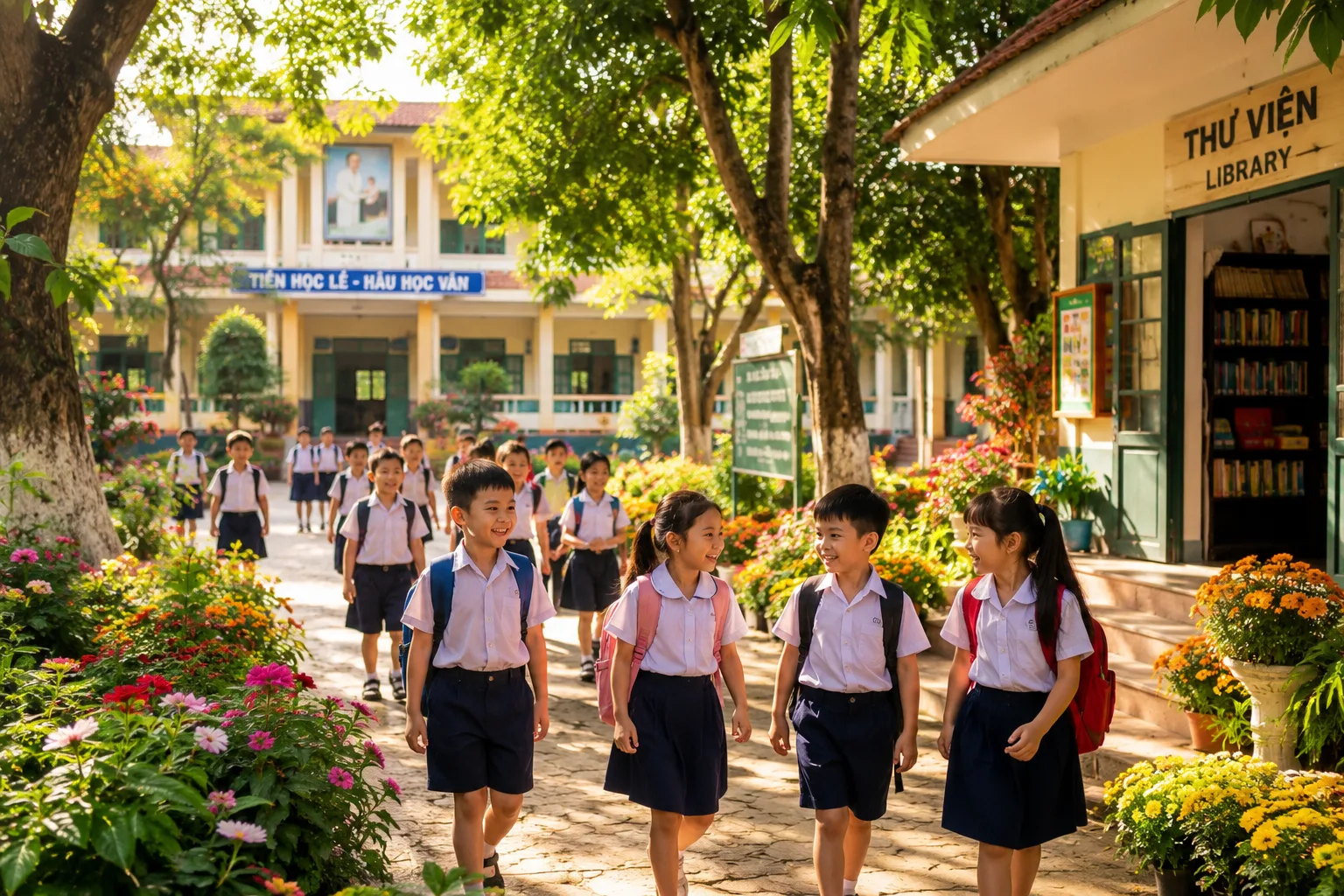 Ielts speaking describe a school you went to in your childhood