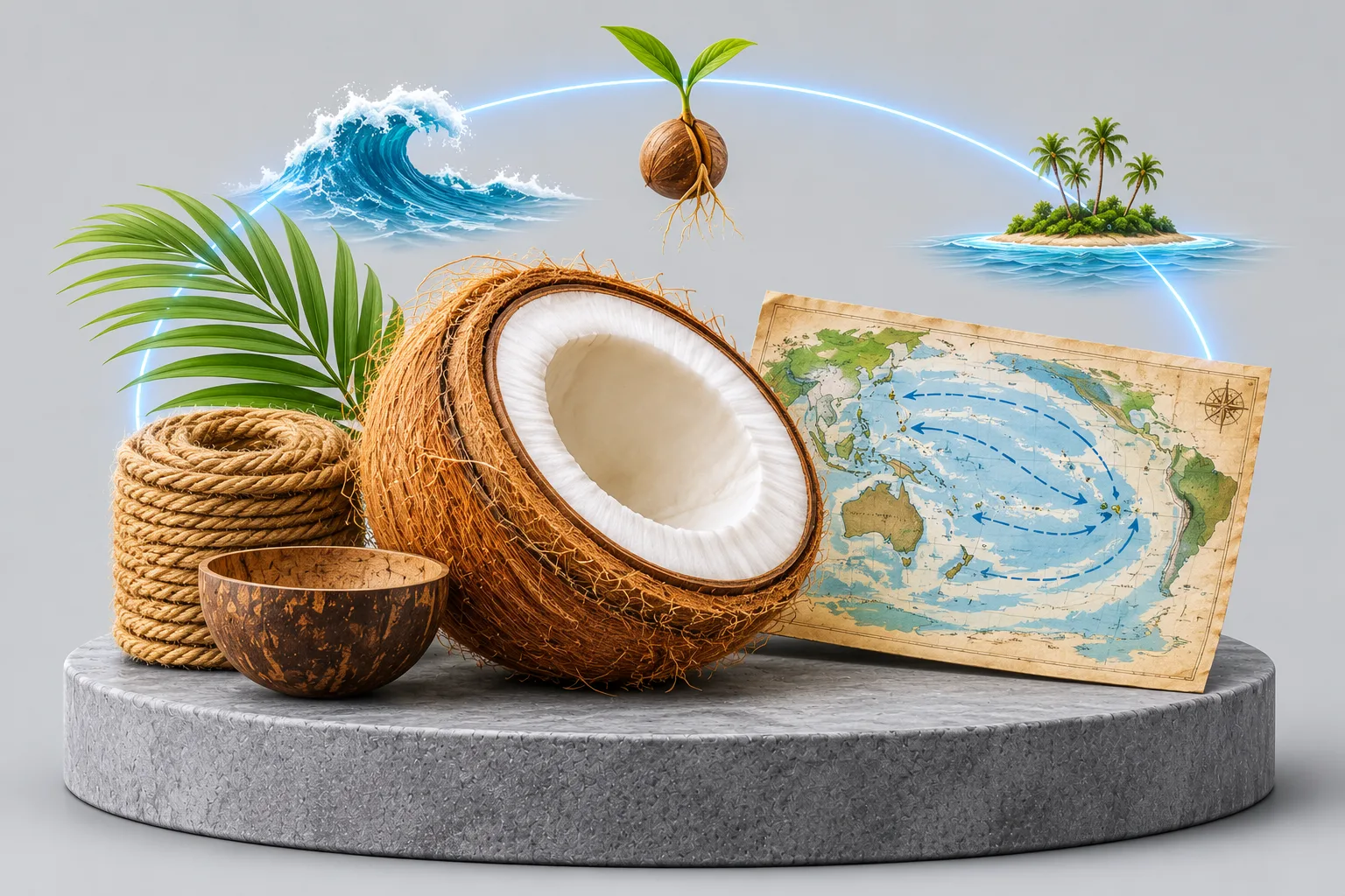 The coconut palm ielts reading